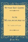 Hermann Ruth-Sommer - Alte Musikinstrumente