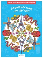 Meine liebsten Mandalas zum Ausmalen: Abenteuer rund um die Welt