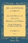 Johann Gottlieb Fichte - Johann Gottlieb Fichte's Sämmtliche Werke, Vol. 3: Zweite Abtheilung B. Zur Religionsphilosophie (Classic Reprint)
