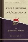 Frederic T. Bioletti - Vine Pruning in California, Vol. 1 (Classic Reprint)