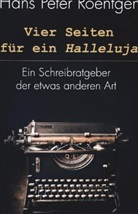 Hans Peter Roentgen, Sieben-Verla, Sieben-Verlag - Vier Seiten für ein Halleluja