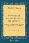 Frédéric Masson - Souvenirs de Maurice Duviquet (de Clamecy)