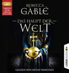 Rebecca Gablé, Detlef Bierstedt - Das Haupt der Welt, 4 Audio-CD, 4 MP3 (Audiolibro)