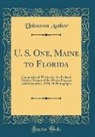 Unknown Author - U. S. One, Maine to Florida