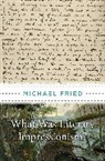Michael Fried, Fried Michael - What Was Literary Impressionism?