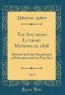 Unknown Author - The Southern Literary Messenger, 1838, Vol. 4