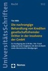 Tim Witt - Die nachrangige Behandlung von Krediten gesellschaftsfremder Dritter in der Insolvenz der GmbH
