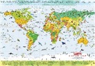 Columbus Verlag Verkaufspaket. Kinderweltkarte