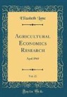 Elizabeth Lane - Agricultural Economics Research, Vol. 21