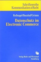 Jürgen Banzhaf, Rüdiger Grimm, Alexander Roßnagel - Datenschutz im Electronic Commerce