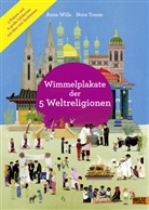 Nora Tomm, Anna Wills, Nora Tomm - Wimmelplakate der 5 Weltreligionen