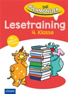 Birgit Ebbert, Jutta Wetzel, Jutta Wetzel - Die Buchmonster: Lesetraining 4. Klasse