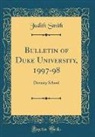 Judith Smith - Bulletin of Duke University, 1997-98