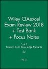 Wiley - Wiley Ciaexcel Exam Review 2018 + Test Bank + Focus Notes: Part 3,
