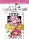 Marty Noble - Creative Haven Vintage Flower Seed Packets Coloring Book