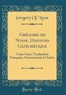 Gregory of Nyssa - Grégoire de Nysse, Discours Catéchétique