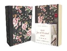Thomas Nelson, Thomas Nelson - NKJV, Journal the Word Bible, Cloth over Board, Blue Floral, Red Letter, Comfort Print