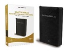 RVR 1960- Reina Valera 1960 - RVR60, Santa Biblia, Letra grande, Edición portátil, Leathersoft, Negro, Palabras de Jesús en Rojo, con cierre