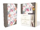 Thomas Nelson - KJV Journal the Word Bible, Reflect, Journal or Create Art Next to Your Favorite Verses (Pink Floral Cloth over Board, Red Letter, Comfort Print: King James Version Holy Bible)