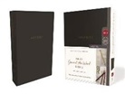 Thomas Nelson, Thomas Nelson - Nkjv, Journal the Word Bible, Imitation Leather, Black, Red Letter