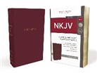 Thomas Nelson - NKJV Holy Bible, Super Giant Print Reference Bible, Burgundy Leather-look, 43,000 Cross references, Red Letter, Comfort Print: New King James Version