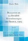 Societe Mathematique De France, Société Mathématique De France - Bulletin de la Société Mathématique de France, 1905, Vol. 33 (Classic Reprint)