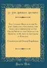 St. John Ambulance Association - The Canadian Branch of the St. John Ambulance Association, the Ambulance Department of the Grand Priory of the Order of the Hospital of St. John of Jerusalem in England