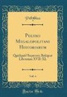 Polybius, Polybius Polybius - Polybii Megalopolitani Historiarum, Vol. 4