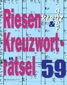 Eberhard Krüger - Riesen-Kreuzworträtsel. Bd.59