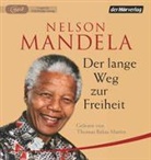 Nelson Mandela, Thomas Balou Martin - Der lange Weg zur Freiheit, 3 Audio-CD, MP3 (Audiolibro)
