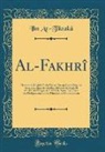 Ibn At-Tiktakâ - Al-Fakhrî