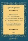 Billaud-Varenne Billaud-Varenne - Mémoires de Billaud-Varennes, Ex-Conventionnel, Écrits au Port-au-Prince en 1818, Vol. 2
