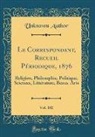 Unknown Author - Le Correspondant, Recueil Périodique, 1876, Vol. 102