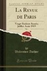 Unknown Author - La Revue de Paris, Vol. 4