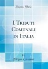 Filippo Caronna - I Tributi Comunali in Italia (Classic Reprint)