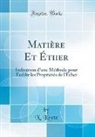 X. Kretz - Matière Et Éther