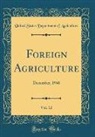 United States Department Of Agriculture - Foreign Agriculture, Vol. 12