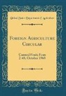 United States Department Of Agriculture - Foreign Agriculture Circular