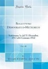 Direzione di Statistica e Stato Civile - Bollettino Demografico-Meteorico, Vol. 42