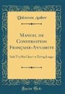 Unknown Author - Manuel de Conversation Française-Annamite