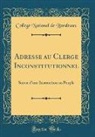 College National de Bordeaux - Adresse au Clergé Inconstitutionnel