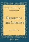 United States Department Of Agriculture - Report of the Chemist (Classic Reprint)