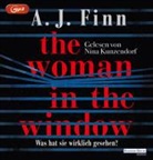 A J Finn, A. J. Finn, Nina Kunzendorf - The Woman in the Window - Was hat sie wirklich gesehen?, 2 Audio-CD, 2 MP3 (Audiolibro)
