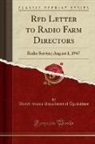 United States Department Of Agriculture - Rfd Letter to Radio Farm Directors