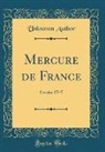 Unknown Author - Mercure de France