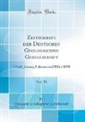 Deutsche Geologische Gesellschaft - Zeitschrift der Deutschen Geologischen Gesellschaft, Vol. 50