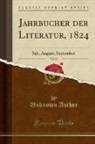 Unknown Author - Jahrbücher der Literatur, 1824, Vol. 27