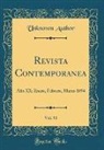 Unknown Author - Revista Contemporánea, Vol. 93