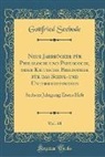 Gottfried Seebode - Neue Jahrbücher für Philologie und Paedagogik, oder Kritische Bibliothek für das Schul-und Unterrichtswesen, Vol. 18