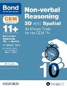 Lynn Adams, Adams Lynn, Bond 11, Bond 11+ - Bond 11+ : CEM 3D Non-Verbal Reasoning 10 Minute Tests